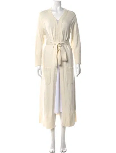 Pre-owned Apparis V-neck Sweater In Neutral