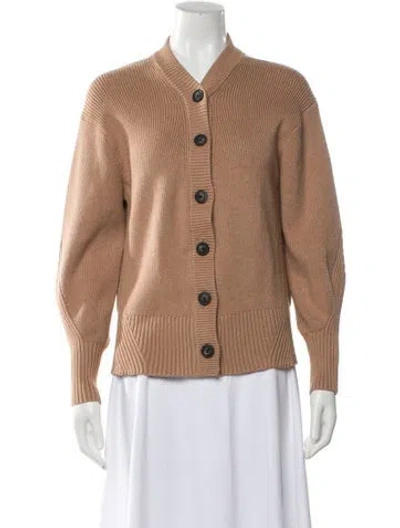 Pre-owned Apparis V-neck Sweater In Neutral