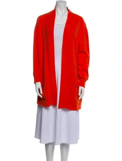 Pre-owned Apparis V-neck Sweater In Orange