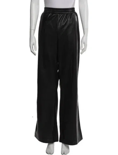 Pre-owned Apparis Wide Leg Pants In Black