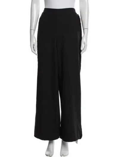 Pre-owned Apparis Wide Leg Pants In Black