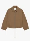 Apparis Ada Rain Jacket In Brown