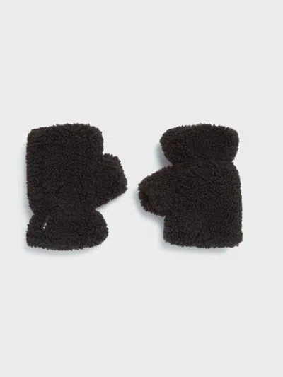Apparis Women's Ariel Luxe Teddie Gloves In Noir In Black