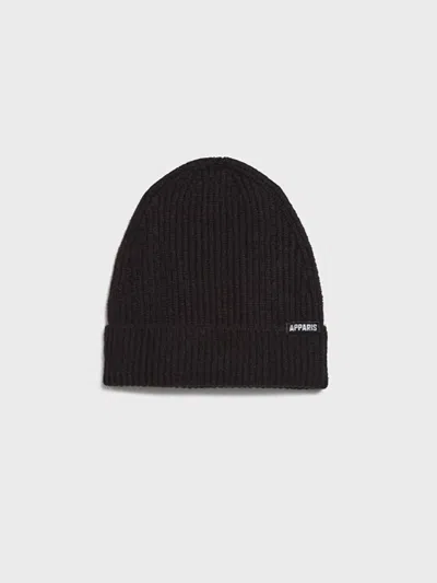 Apparis Women's Clarissa Beanie In Noir In Black