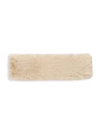 Apparis Women's Eleni Faux Fur Headband In Latte