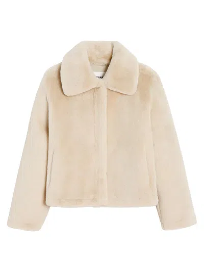 Apparis Women's Elis Faux Fur Coat In Brown