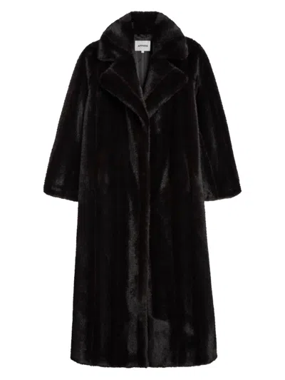 APPARIS WOMEN'S GABRIELLE FAUX FUR LONG COAT