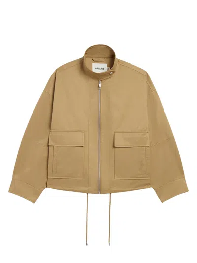 APPARIS WOMEN'S KATE COTTON-BLEND BOMBER JACKET
