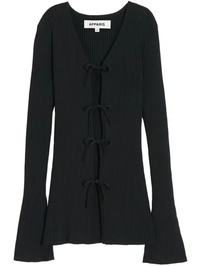Apparis Wren Top In Black