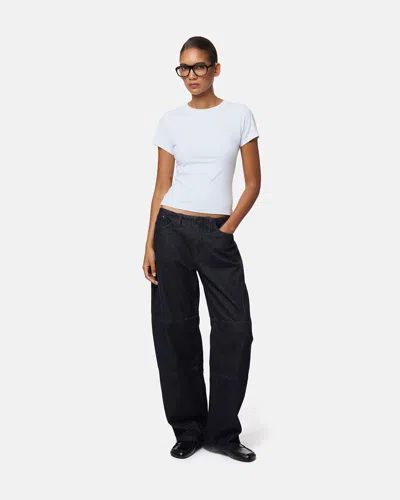 Apparis Wyatt Barrel Jeans Indigo In Black