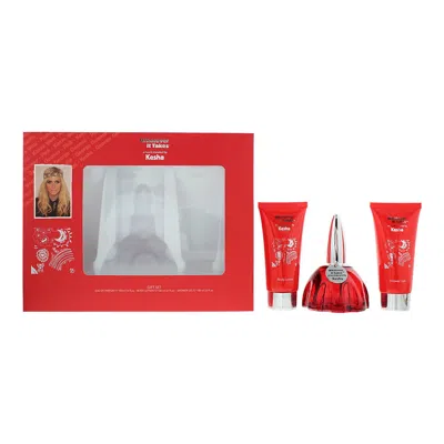 Apple Beauty Ladies Whatever It Takes Kesha Gift Set Fragrances 815940026887