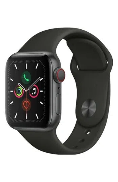 Apple Series 5  Watch® Watchband In Black