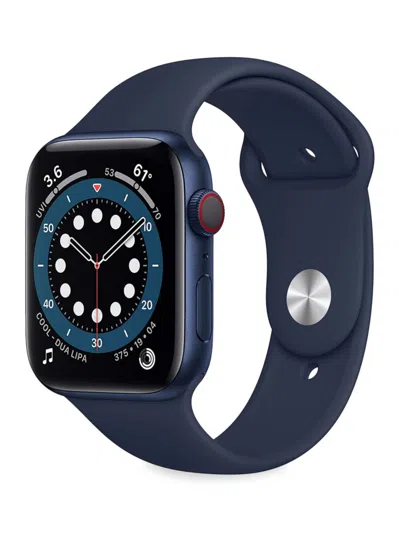Apple Kids' Series 6 40 Mm Wifi Watch (refurbished) In Blue