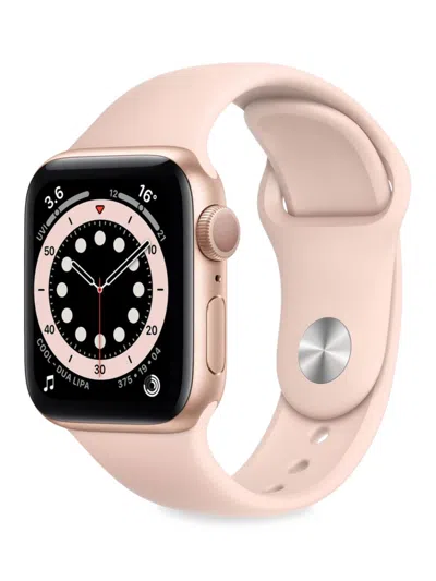 Apple Kids' Series 6 44 Mm Wifi Watch (refurbished) In Pink