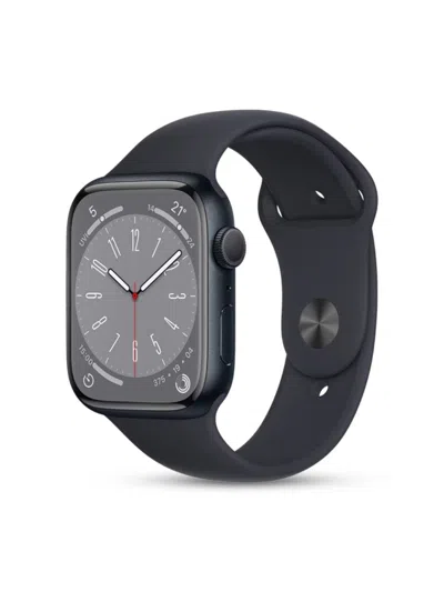 Apple Kids' Series 8 41 Mm Wifi Watch (refurbished) In Black
