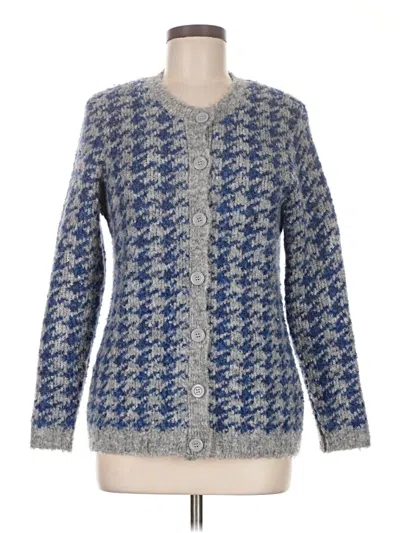 Pre-owned Appleseeds Cardigan Sweater In Blue