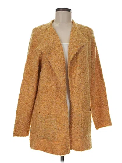 Pre-owned Appleseeds Cardigan Sweater In Orange