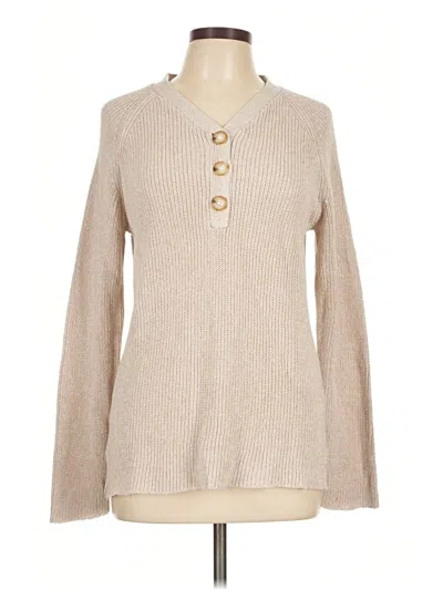 Pre-owned Appleseeds Cardigan Sweater In Tan