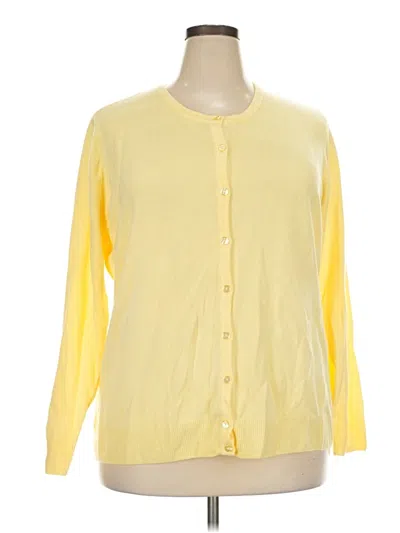 Pre-owned Appleseeds Cardigan Sweater In Yellow