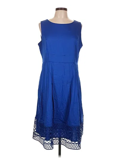 Pre-owned Appleseeds Casual Dress In Blue