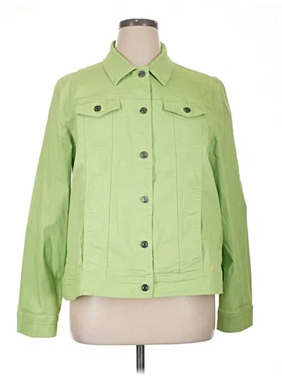 Pre-owned Appleseeds Jacket In Green