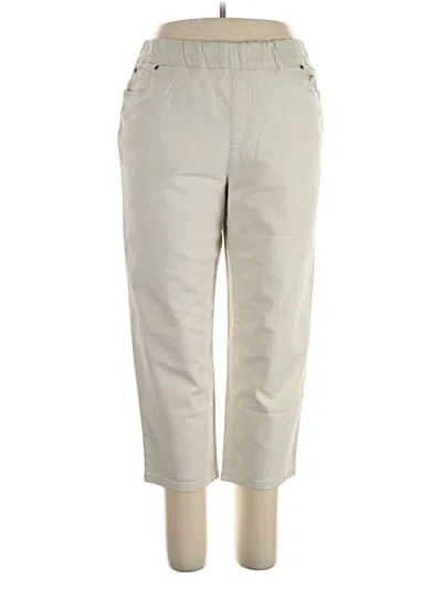 Pre-owned Appleseeds Jeggings In Ivory