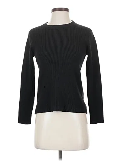 Pre-owned Appleseeds Long Sleeve Turtleneck In Black