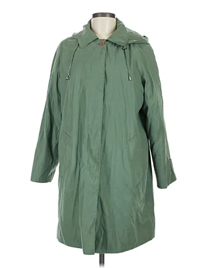 Pre-owned Appleseeds Poncho In Green