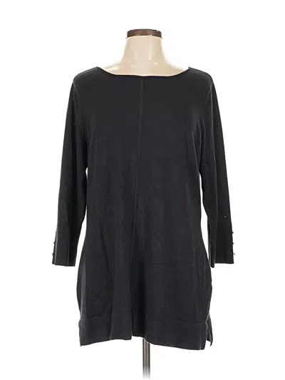 Pre-owned Appleseeds Pullover Sweater In Black