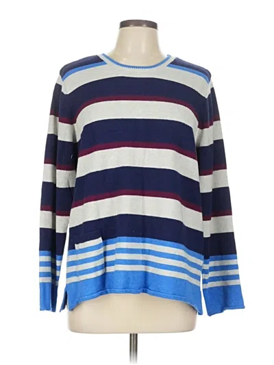 Pre-owned Appleseeds Pullover Sweater In Blue