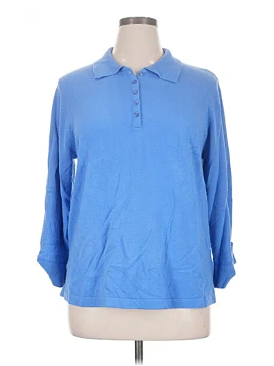 Pre-owned Appleseeds Pullover Sweater In Blue