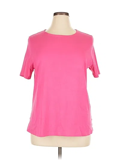Pre-owned Appleseeds Short Sleeve T-shirt In Pink