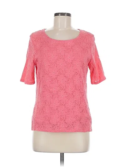 Pre-owned Appleseeds Short Sleeve T-shirt In Pink