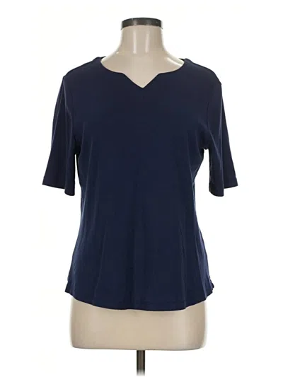 Pre-owned Appleseeds Short Sleeve T-shirt In Blue