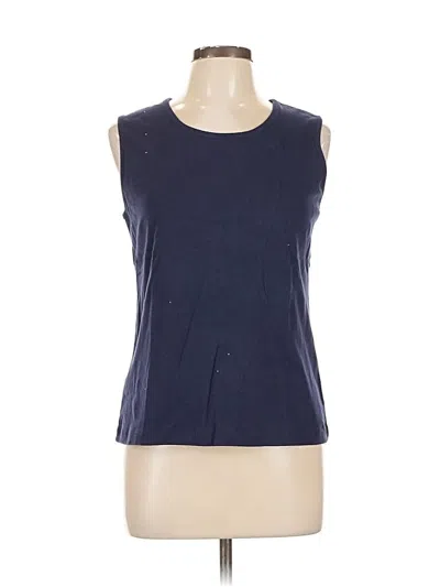 Pre-owned Appleseeds Sleeveless T-shirt In Blue