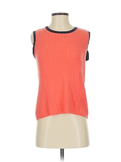 Pre-owned Appleseeds Sleeveless T-shirt In Orange