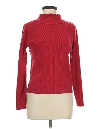 Pre-owned Appleseeds Turtleneck Sweater In Red