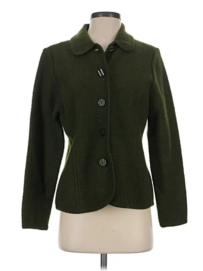 Pre-owned Appleseeds Wool Blazer Jacket In Green