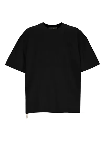 Applied Art Forms Crewneck T-shirt In Black