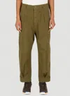 Applied Art Forms Dm1-1 Japanese Cargo Pants In Green
