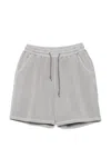Applied Art Forms Drawstring Shorts In Gray