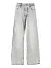 Applied Art Forms Faded-effect Jeans In Gray