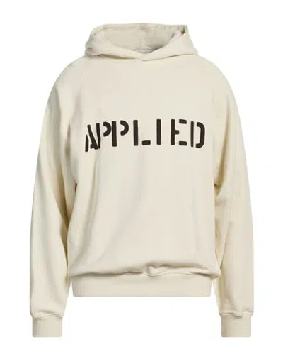 Applied Art Forms Man Sweatshirt Off White Size M Cotton