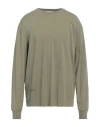 Applied Art Forms Man T-shirt Military Green Size L Cotton