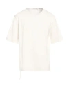 Applied Art Forms Man T-shirt White Size L Cotton In White