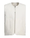 Applied Art Forms Man Vest White Size L Cotton In White
