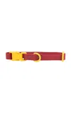 Approved By Fritz The Fritz Pet Collar In Burgundy