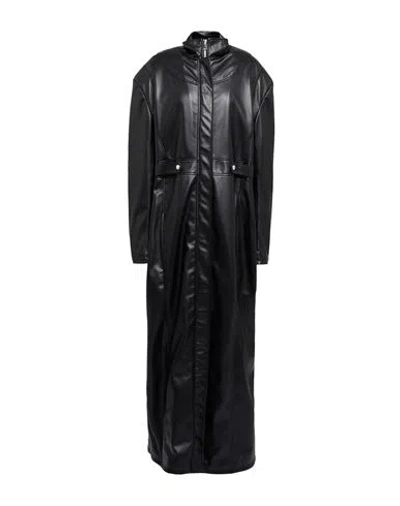 Après Le Déluge Woman Coat Black Size S Polyurethane