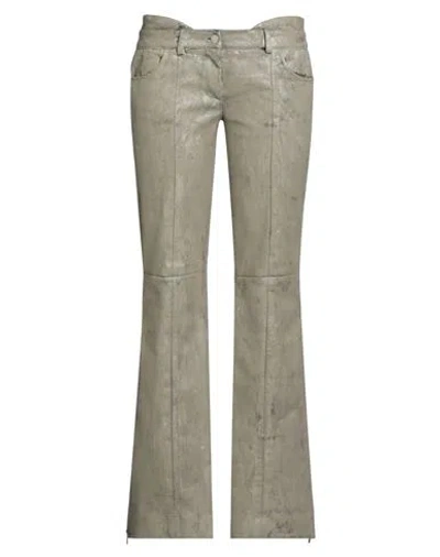 Après Le Déluge Woman Pants Sage Green Size M Polyester, Elastane
