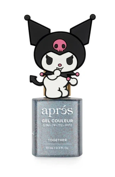 Aprés Nail Kuromi Flash Glitter Gel Couleur In Multi